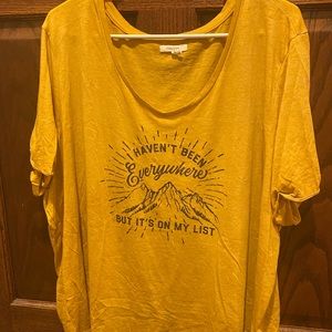 Mustard Yellow Maurice’s Tee